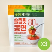 [무료배송]슬림핏콩면 비빔면 2인x3개(6인분) 