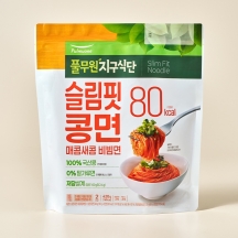 [풀무원지구식단] 슬림핏 콩면 비빔면 2인분 (420g)