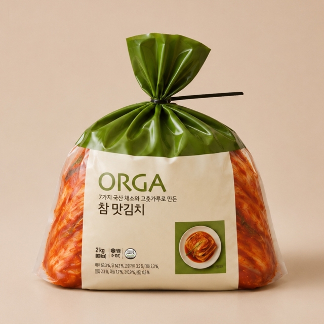 ORGA 참 맛김치 (2kg)