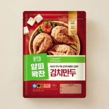 얇은피꽉찬속 김치만두 (1kg)