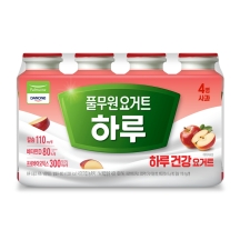 하루 요거트 병사과 120mlX4개 (480ml)