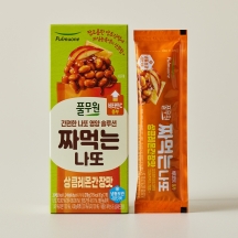 짜먹는나또 상큼레몬간장맛 (210g)