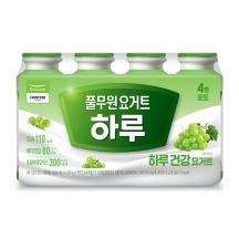 하루요거트 병포도 120mlX4개 (480ml)