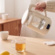 풀무원 디지털 유리전기포트 (1.7L,화이트) 