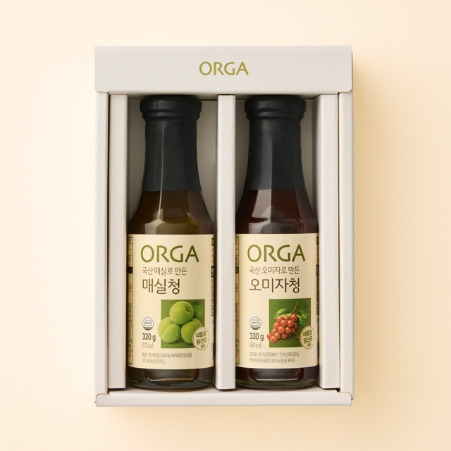 매실&오미자청 선물세트 (330gx2개)
