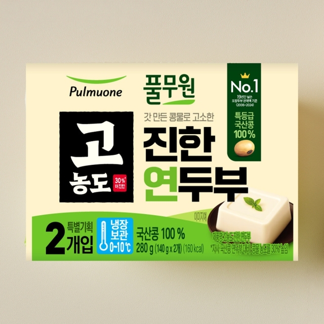 [기획] 고농도 진한 연두부 (140gx2입) 