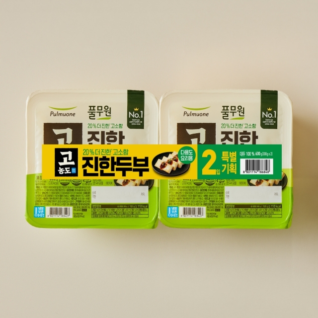 [기획] 고농도 진한 다용도 두부 (300gx2입) 
