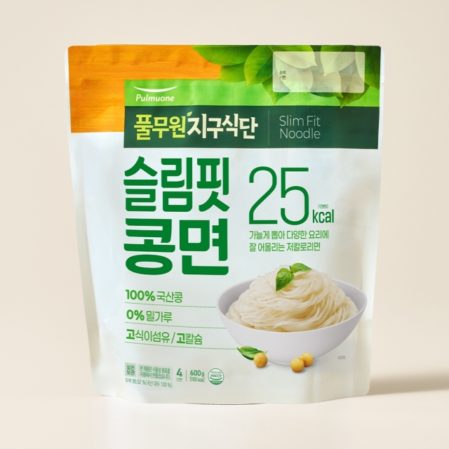 [풀무원지구식단] 슬림핏 콩면 4인분 (600g)
