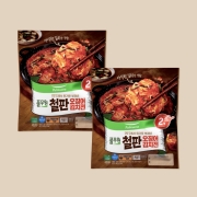 철판 오징어김치전 (150gX2장)x2봉 