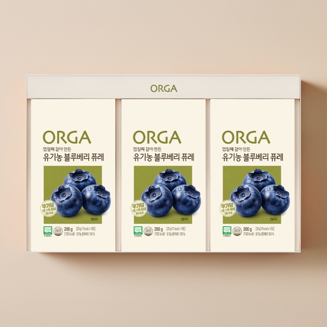 유기농 블루베리퓨레 선물세트 (20gx30포)