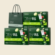 그린샷 위& 양배추와 꾸지뽕 세트 [쇼핑백] (7병X3개입,총21병)