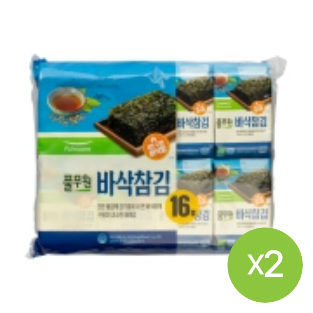 바삭참김 도시락 16봉X2개 (총 128g)