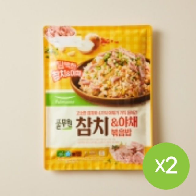 참치&야채볶음밥 4인분 (400gX2)