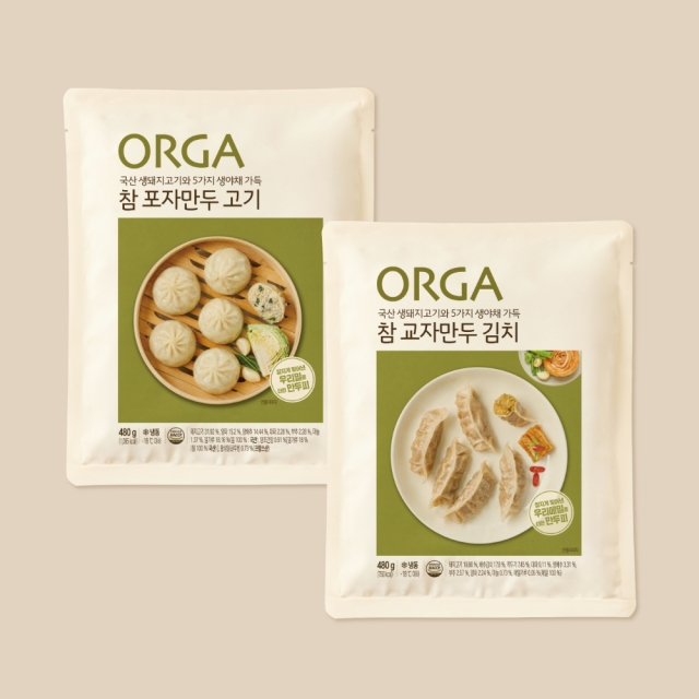ORGA 만두 (고기&김치) 