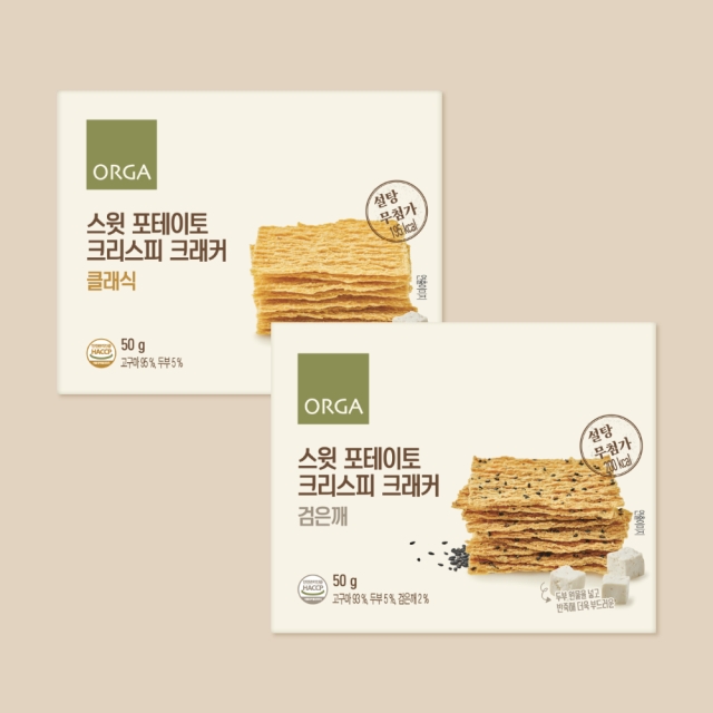 스윗 포테이토 크리스피 크래커 2종 (클래식&검은깨)