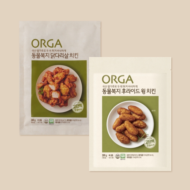 동물복지 치킨 콤보 (윙&닭다리살)