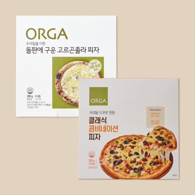 ORGA 피자 (콤비네이션&고르곤졸라) 