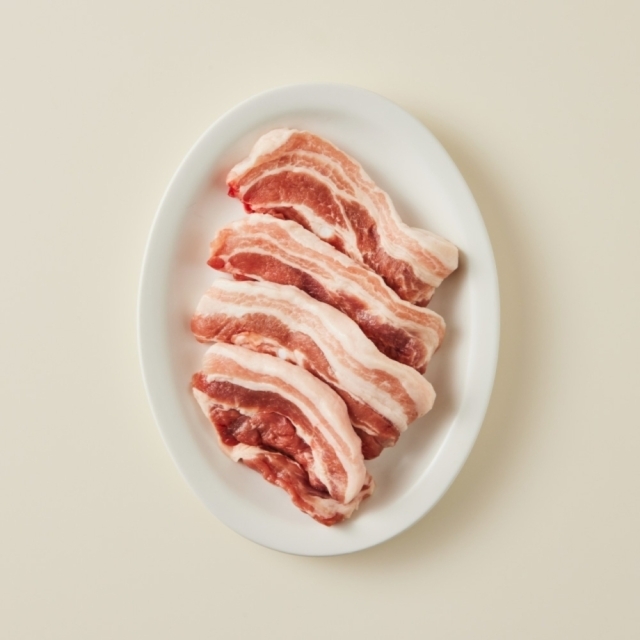 [산지직송] 무항생제 돼지 삼겹살세트 600g(300g*2팩) 