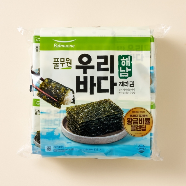 우리바다 재래김 12봉 (48g)