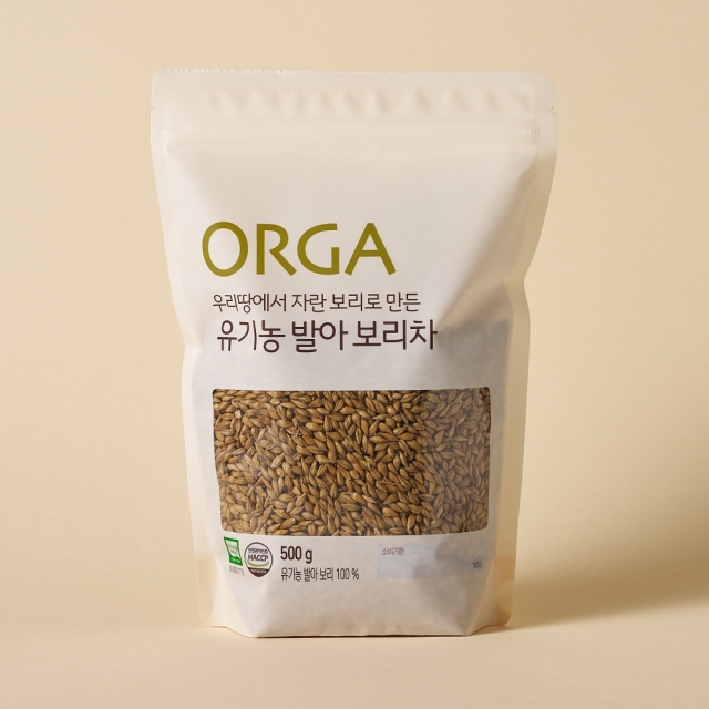 유기농 발아 보리차 (500g)