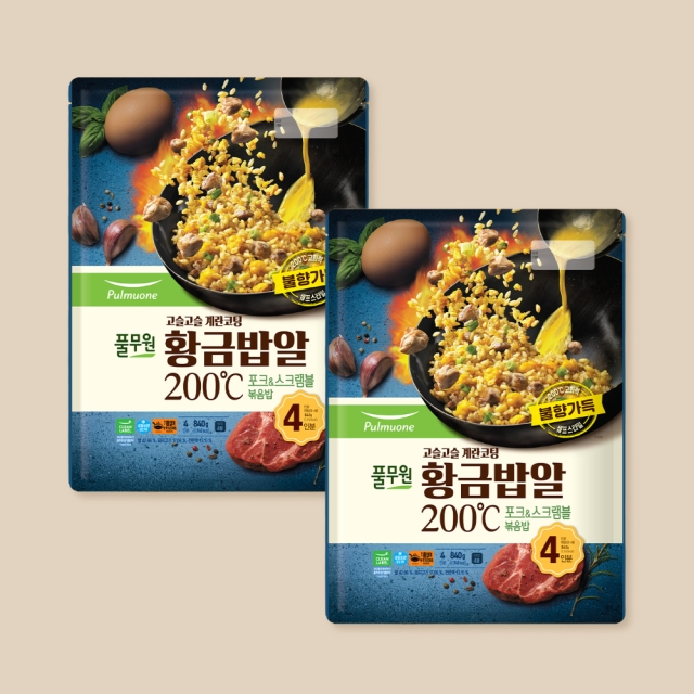 황금밥알 포크&스크램블 볶음밥 8인분 (840gx2개) 