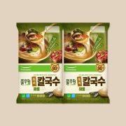 즉석 해물 칼국수 4인분 (424.8gX2개) 