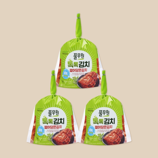 풀무원 톡톡 썰어담은 김치 (1kgX3개) 