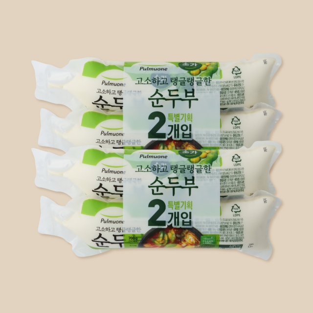 소가 순두부 (350gx2개입X2개)