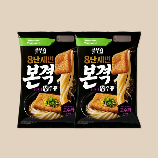 본격 키츠네 생우동 4인 (508.6gX2개) 