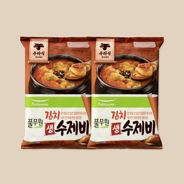 김치 생 수제비 4인분 (423.2gX2개) 