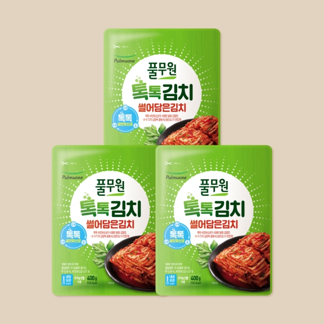 톡톡 썰어담은김치 (400gX3) 