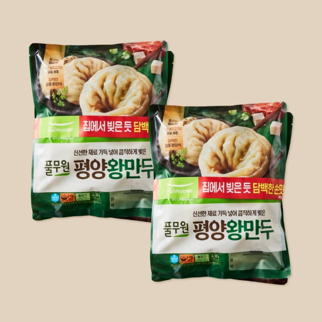 평양왕만두 (420gX2봉X2개)(총4개)