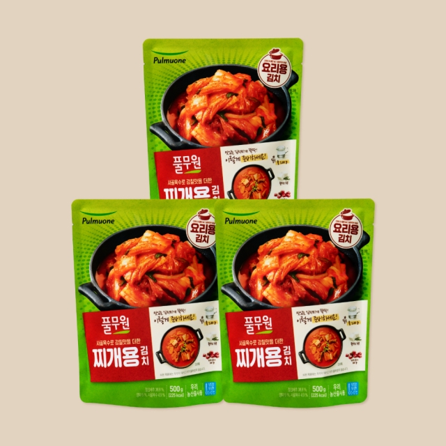 찌개용 요리김치 (500gX3개) 
