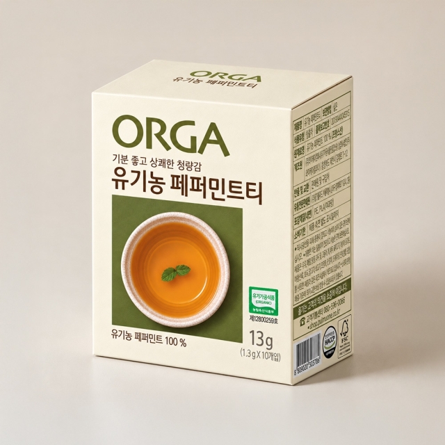 유기농 페퍼민트티 (13g)
