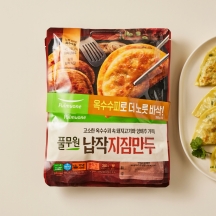 납작지짐만두(350gx2봉)