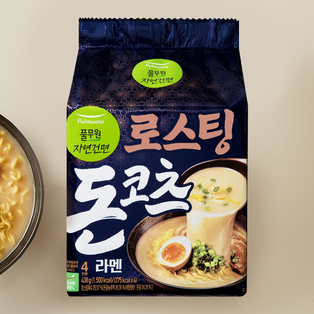 로스팅 돈코츠 라멘(4개입) (438g)
