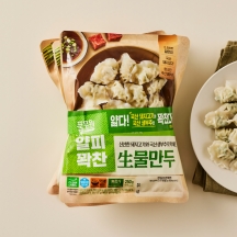 얄피꽉찬 생물만두 (250gx3봉)