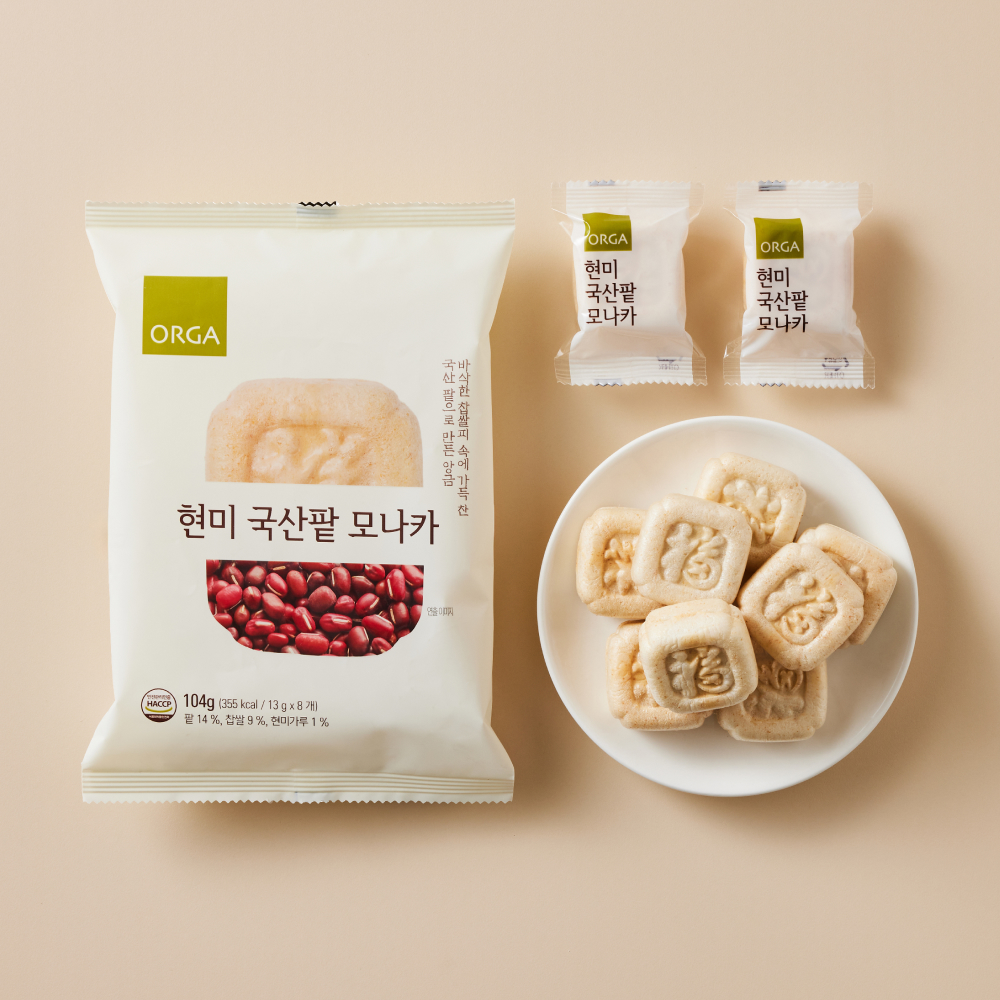 현미 국산팥 모나카 (13gx8개입)