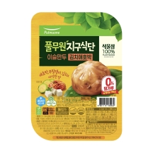 [풀무원지구식단]이슬만두 김치애호박(간편트레이) (180g)