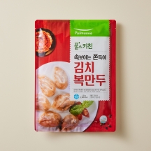 속보이는 쫀득이김치복만두 (1.2kg)