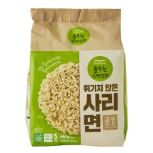 튀기지 않은 사리면 5개입 (460g)