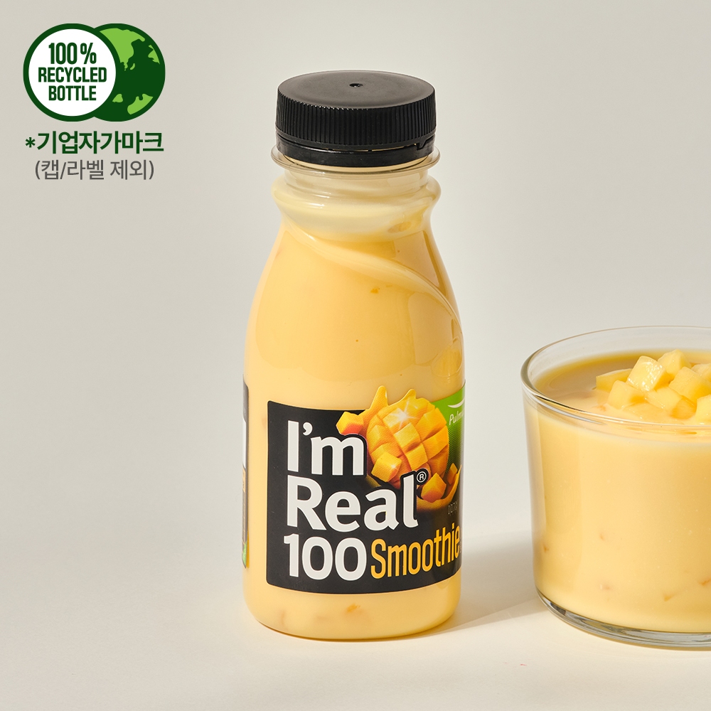 아임리얼 100 망고 스무디 (190ml)
