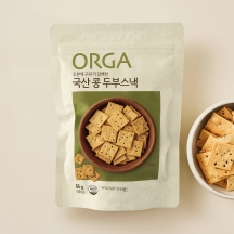 오븐에 구워 더 담백한 국산 콩 두부스낵 (65g)