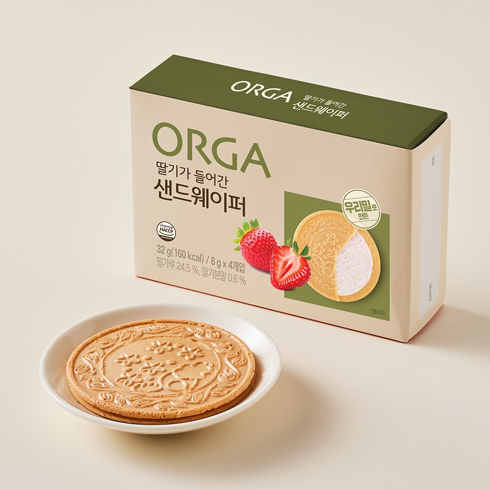 딸기가 들어간 샌드웨이퍼 (32g)