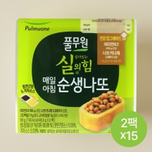 [생산직송] 순생나또 총 30팩 (2팩x15개) (1485g)
