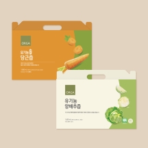 유기농 건강즙 2종 (양배추&당근)