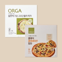 ORGA 피자 (콤비네이션&고르곤졸라)